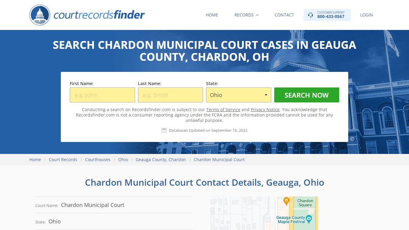 Chardon Municipal Court Case Search - RecordsFinder